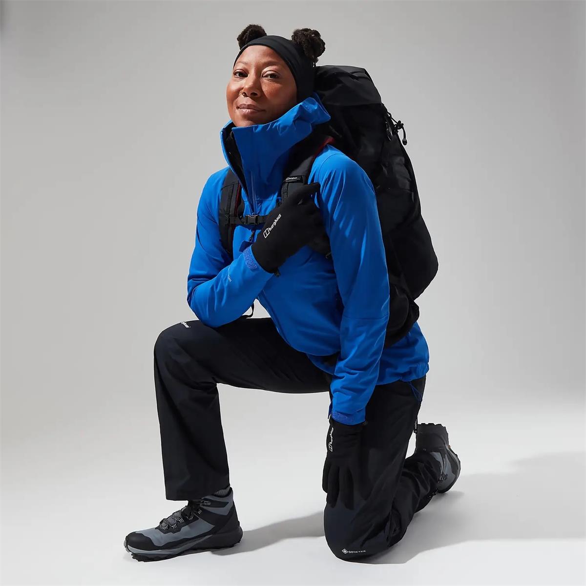 Berghaus Women Mehan Vented Shell Jacket blue