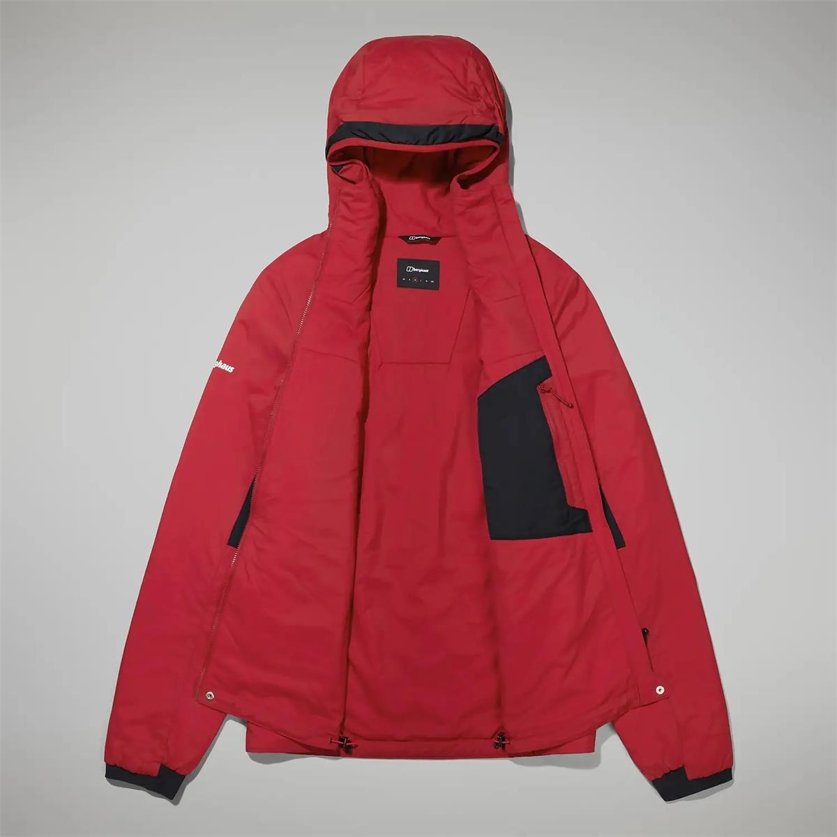 Berghaus Men MTN Seeker MW Synthetic Hoodie Jacket red black, Bild 3 von 7