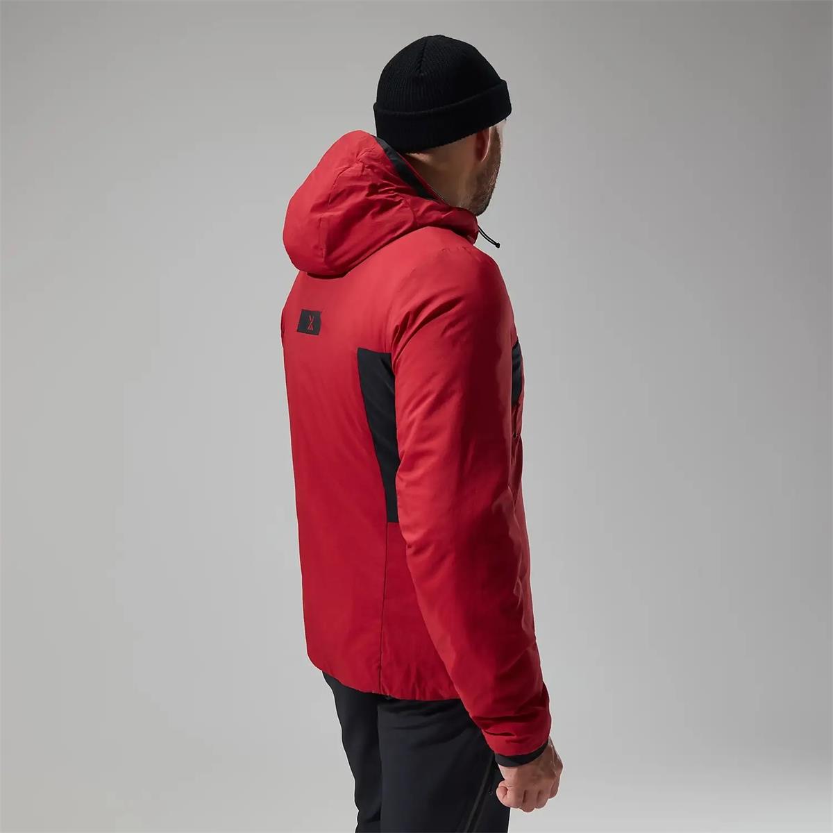 Berghaus Men MTN Seeker MW Synthetic Hoodie Jacket red black, Bild 6 von 7