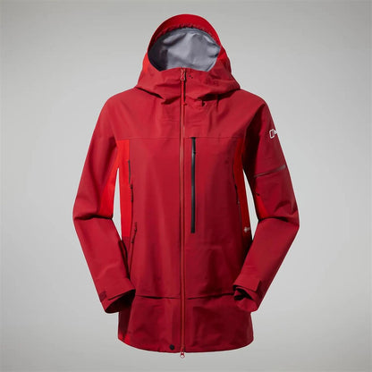 Berghaus Women MTN Arete Descend GTX Jacket red dahlia