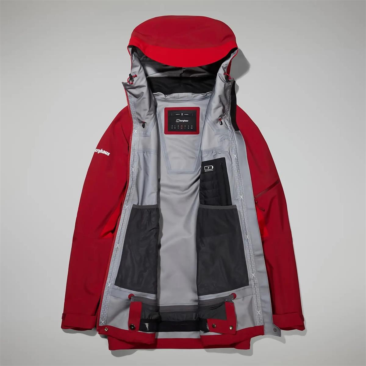 Berghaus Women MTN Arete Descend GTX Jacket red dahlia