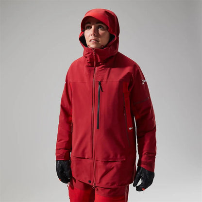 Berghaus Women MTN Arete Descend GTX Jacket red dahlia