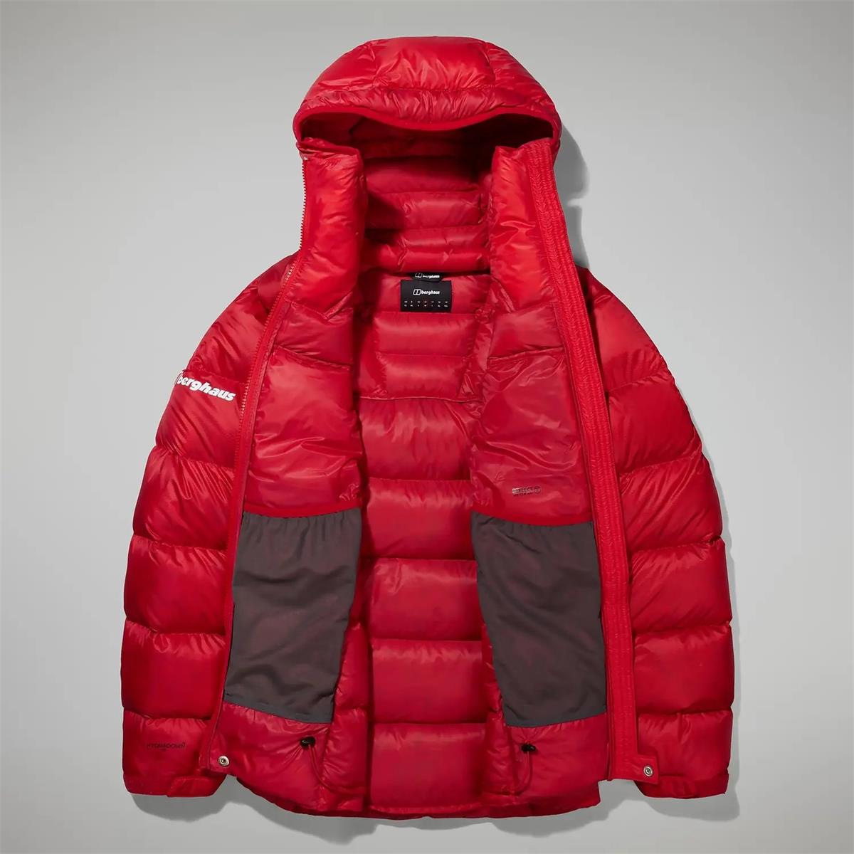 Berghaus Women MTN Arete Ultra Down Hoodie Jacket goji berry red