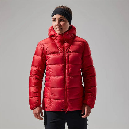 Berghaus Women MTN Arete Ultra Down Hoodie Jacket goji berry red