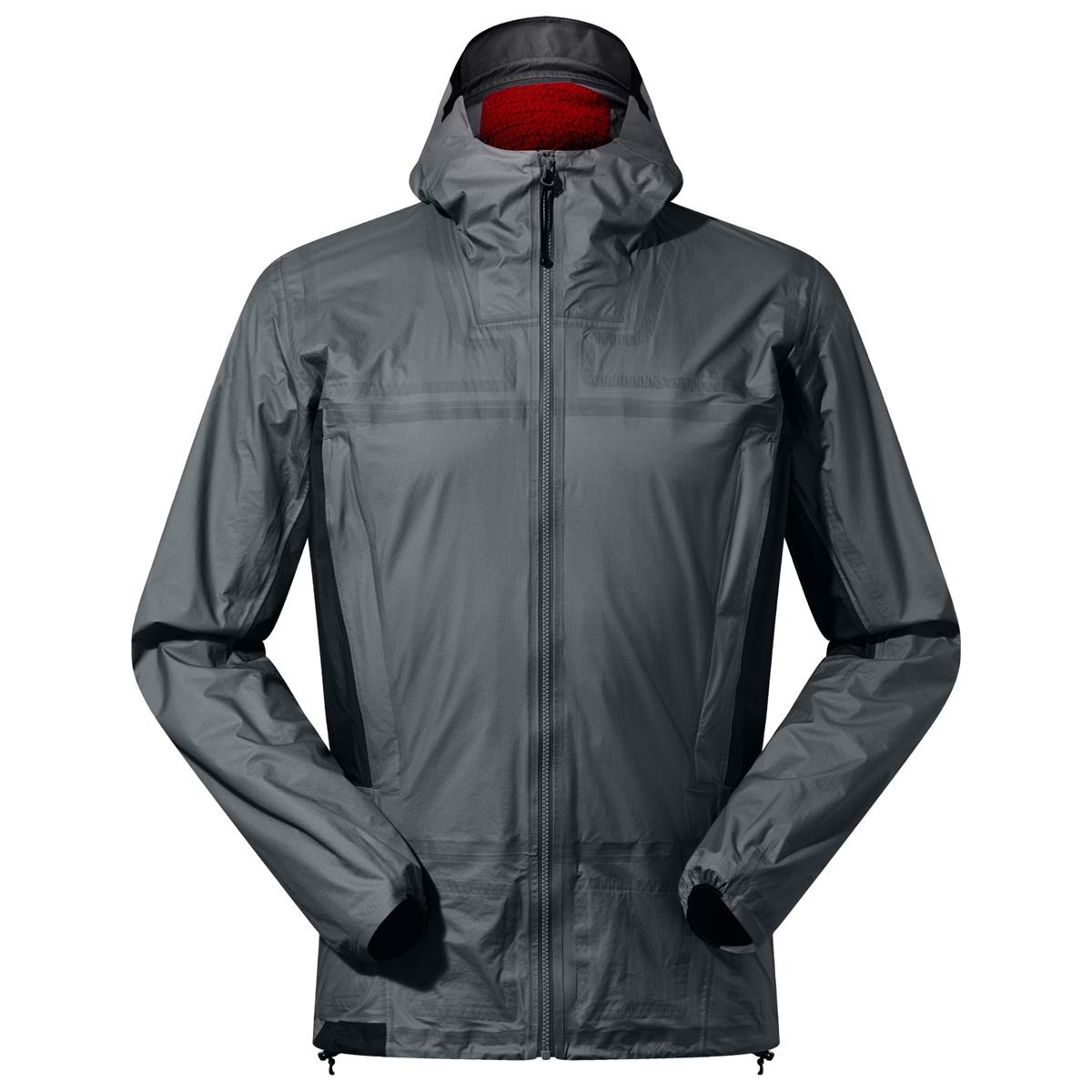 Berghaus M MTN Guide Hyper Alpha Jacket grey pinstripe jet black Herren Outdoorjacke