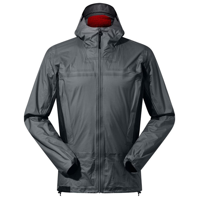 Berghaus M MTN Guide Hyper Alpha Jacket grey pinstripe jet black Herren Outdoorjacke