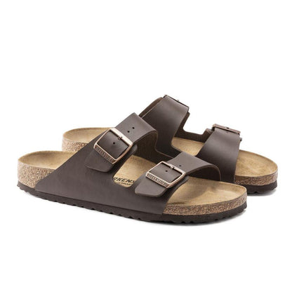 Birkenstock Arizona Birko Flor schmal dunkelbraun Unisex