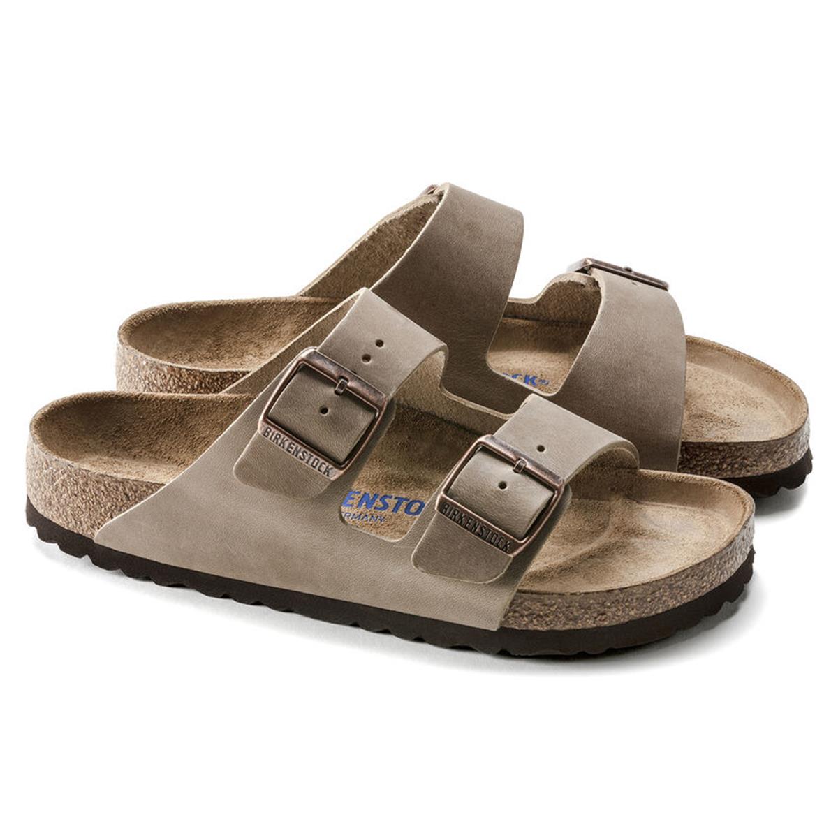 Birkenstock Arizona Weichbettung Naturleder geölt Unisex reg brown