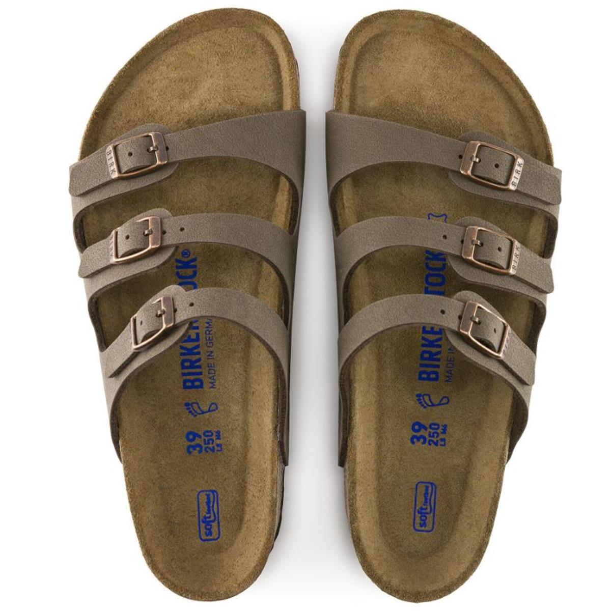 Birkenstock Florida Soft Footbed Birko-Flor normal mocca Unisex