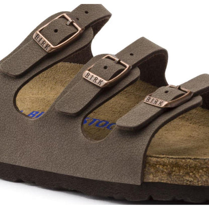 Birkenstock Florida Soft Footbed Birko-Flor normal mocca Unisex