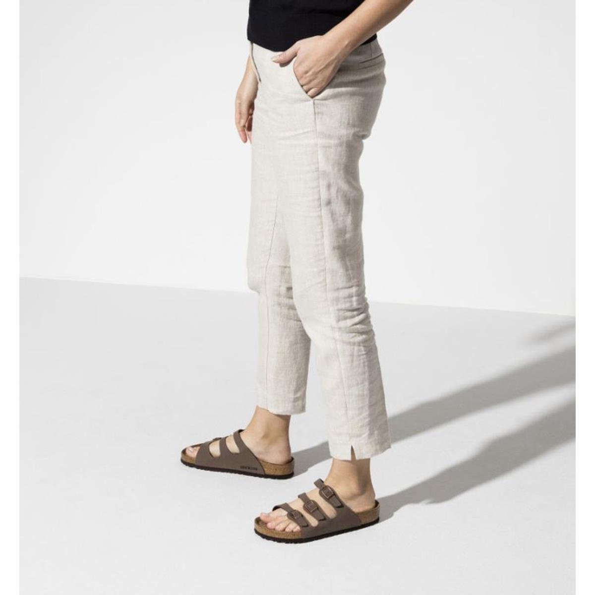 Birkenstock Florida Soft Footbed Birko-Flor normal mocca Unisex