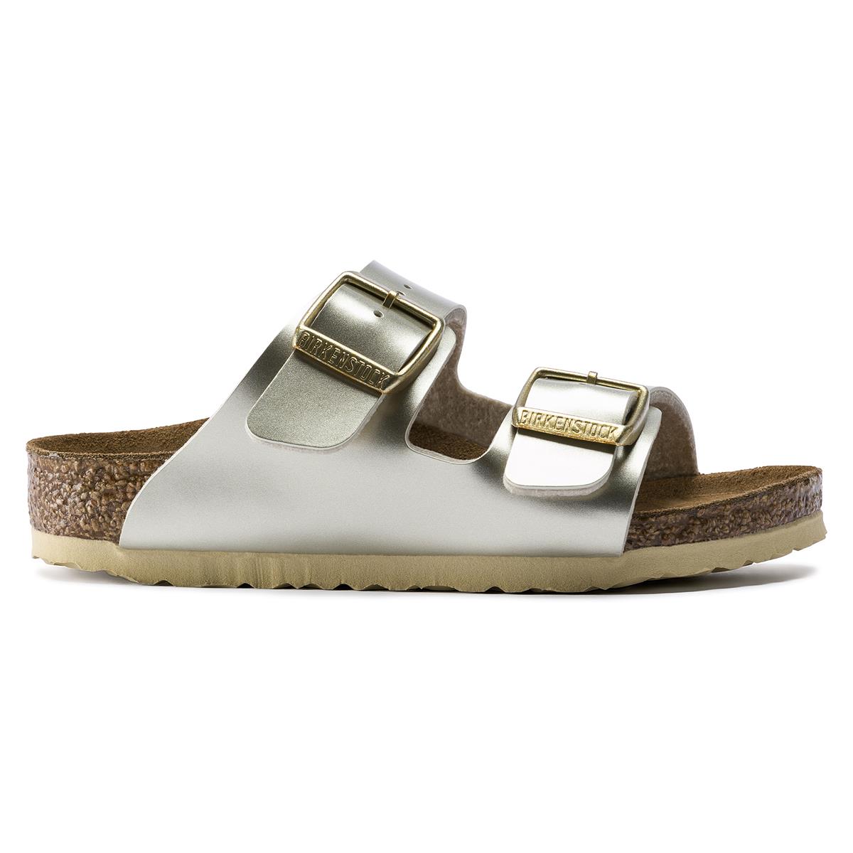 Birkenstock Arizona Kids Birko-Flor Schmal electric metallic gold, Bild 2 von 7