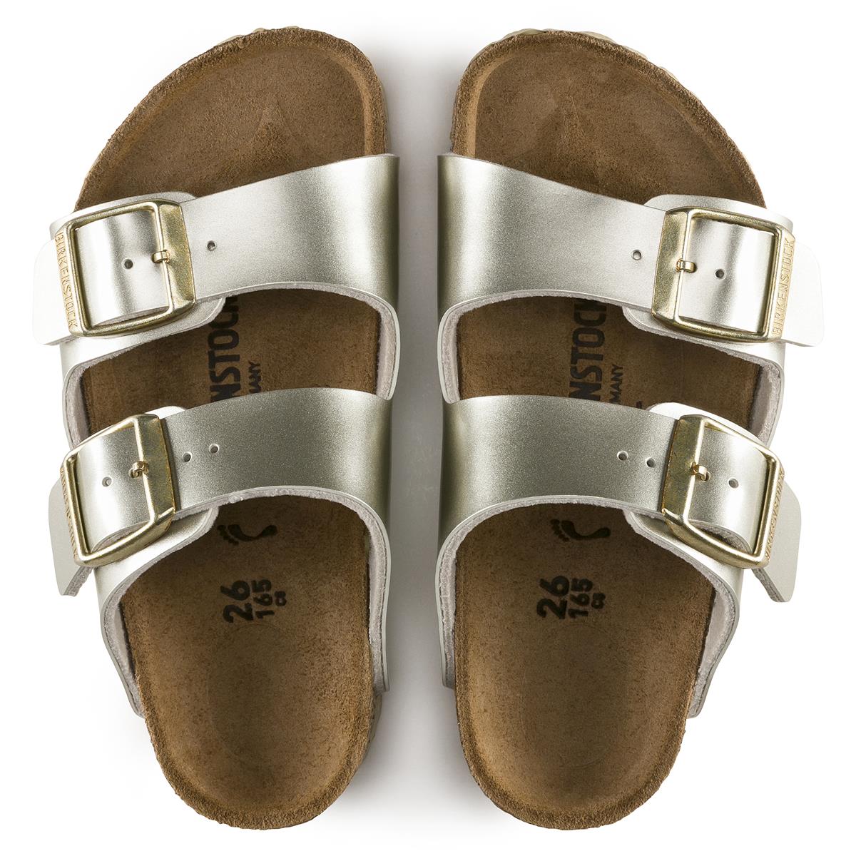 Birkenstock Arizona Kids Birko-Flor Schmal electric metallic gold, Bild 4 von 7