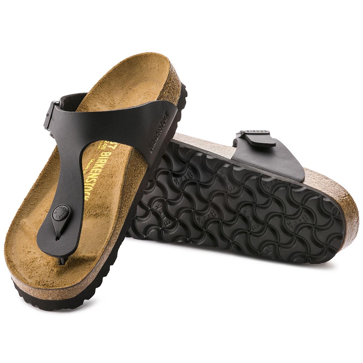 Birkenstock Gizeh Birko-Flor Schwarz, Bild 4 von 11