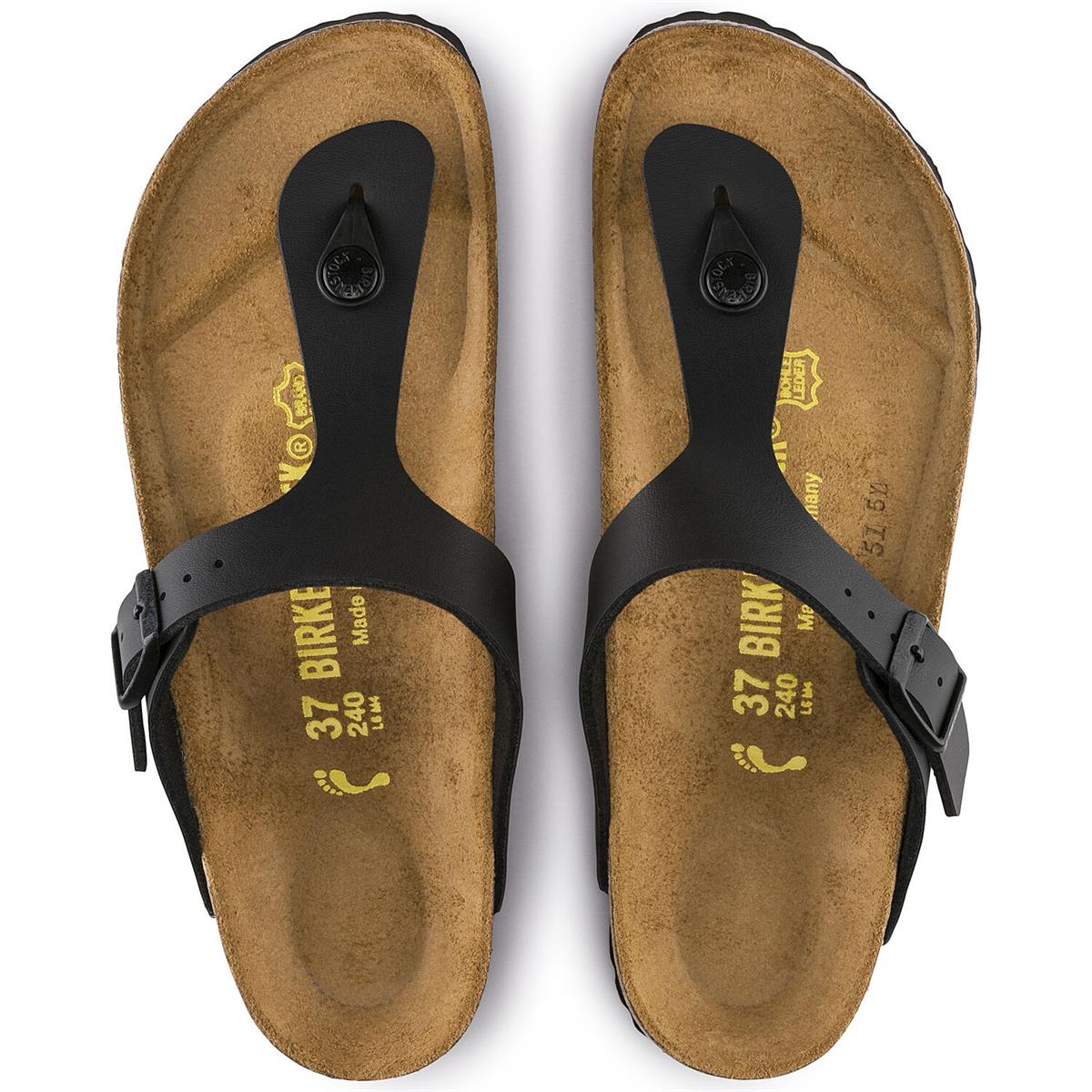 Birkenstock Gizeh Birko-Flor Schwarz, Bild 5 von 11