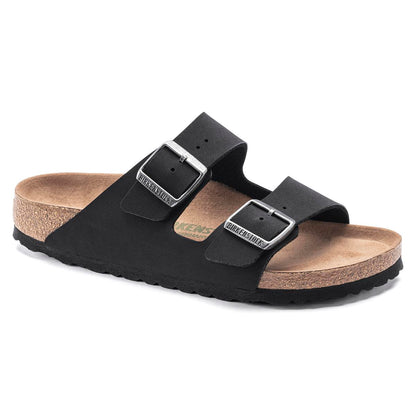 Birkenstock Arizona Vegan Birko-Flor Nubuk Damen Schmal black