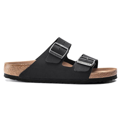 Birkenstock Arizona Vegan Birko-Flor Nubuk Damen Schmal black