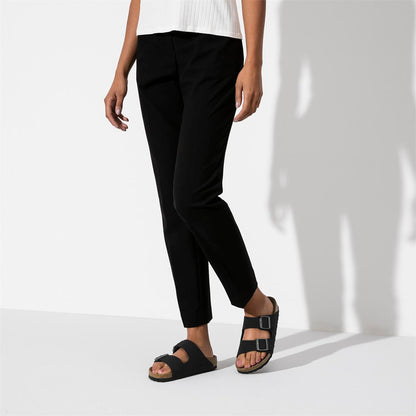 Birkenstock Arizona Vegan Birko-Flor Nubuk Damen Schmal black