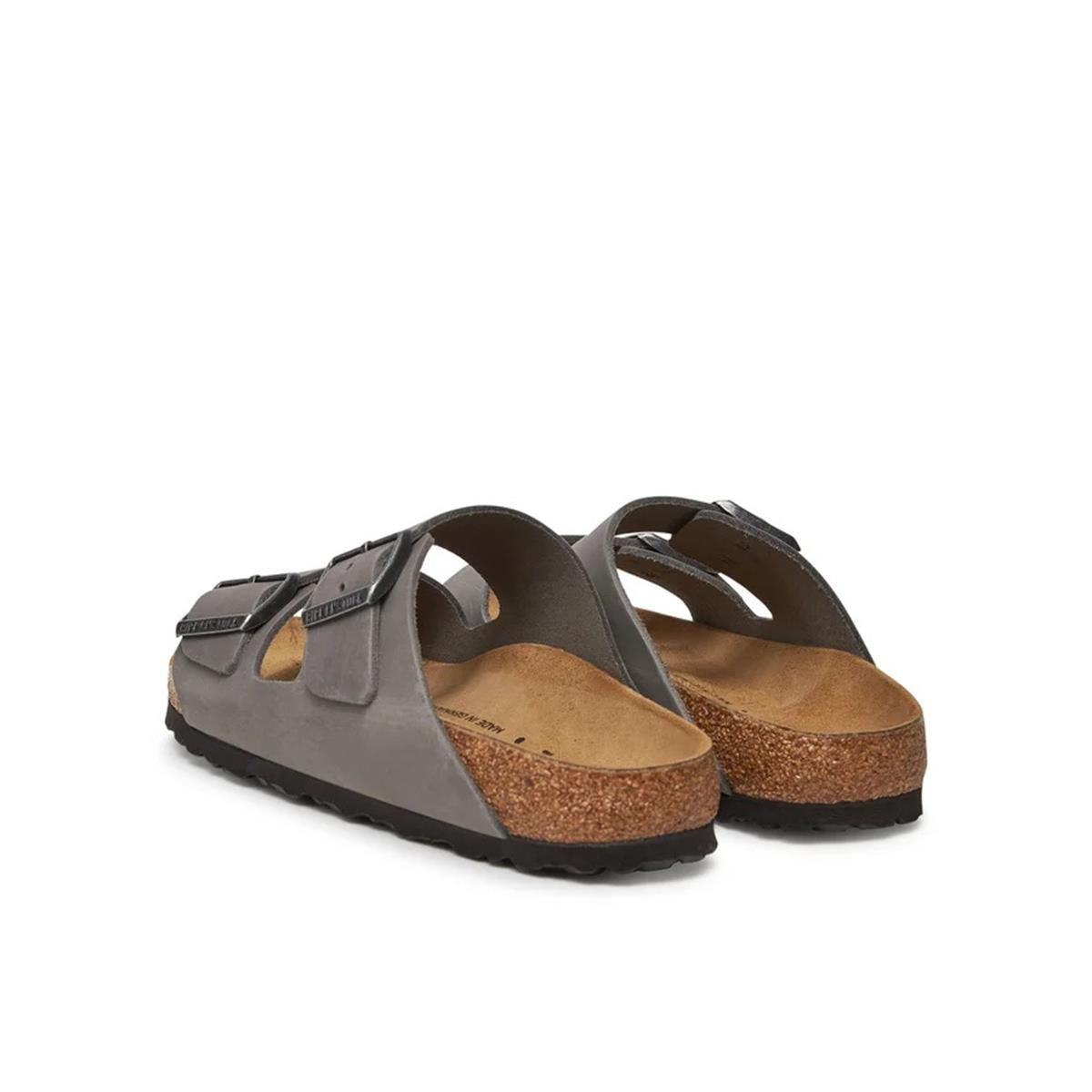 Birkenstock Arizona LEOI schmal iron Damen