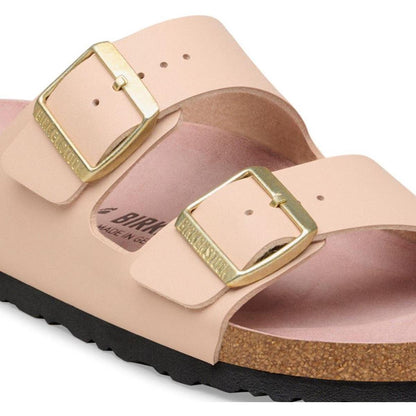Birkenstock Arizona Birko-Flor schmal triples new beige pink clay Damen