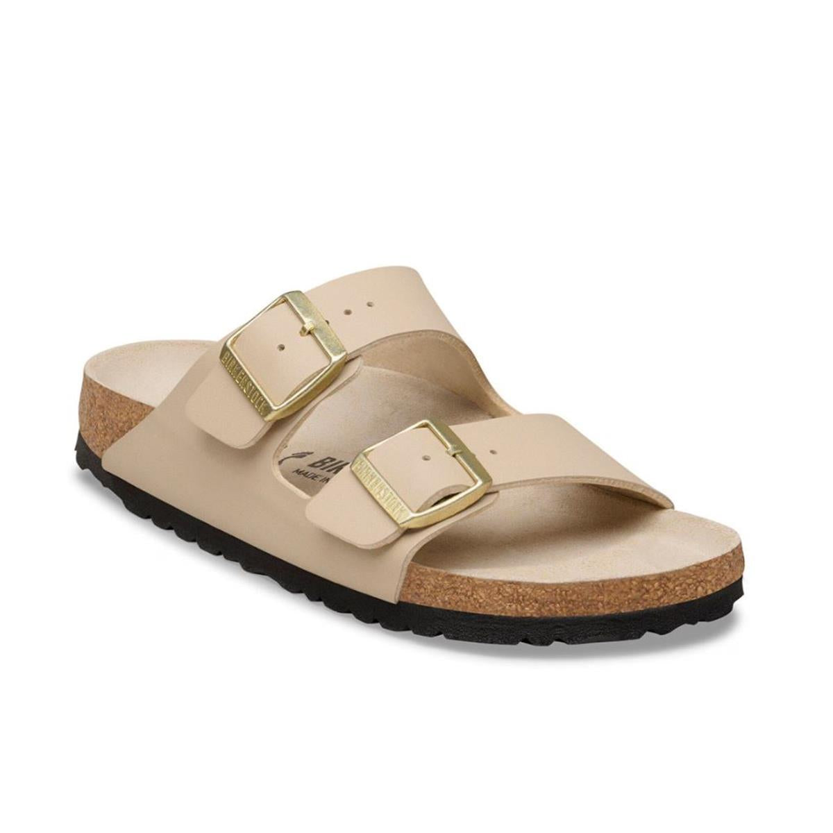 Birkenstock Arizona Birko-Flor schmal sandcastle oyster Damen
