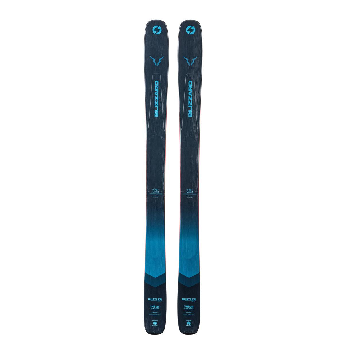 Blizzard Rustler Team blau + Salomon LR 6 Bindung
