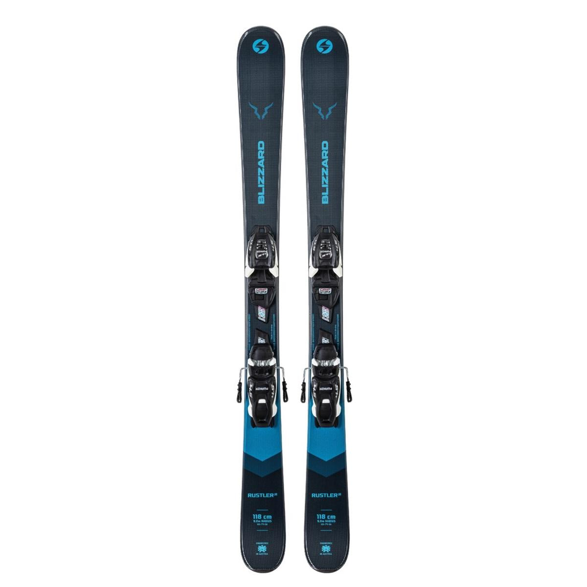 Blizzard Rustler Twin Junior + FDT 4.5 128cm