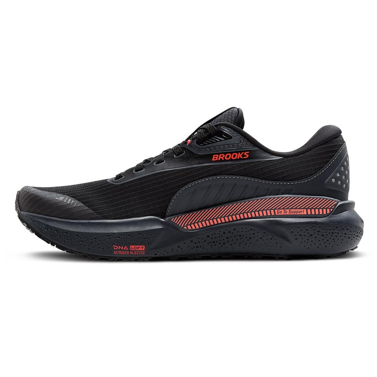 Brooks Adrenaline GTS 24 Women Weatherized black ebony hot coral, Bild 2 von 7