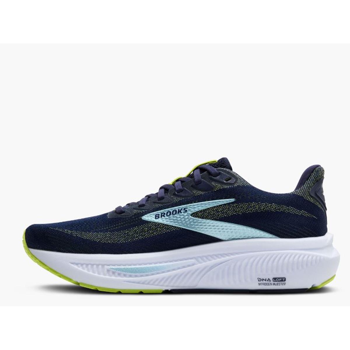 Brooks Ghost 17 Men peacoat lime blue