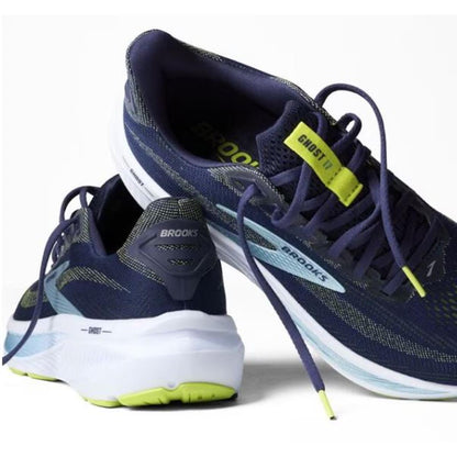 Brooks Ghost 17 Men peacoat lime blue