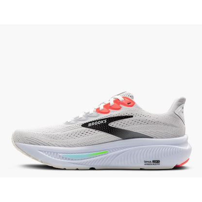 Brooks Ghost 17 Men white pink clay gecko