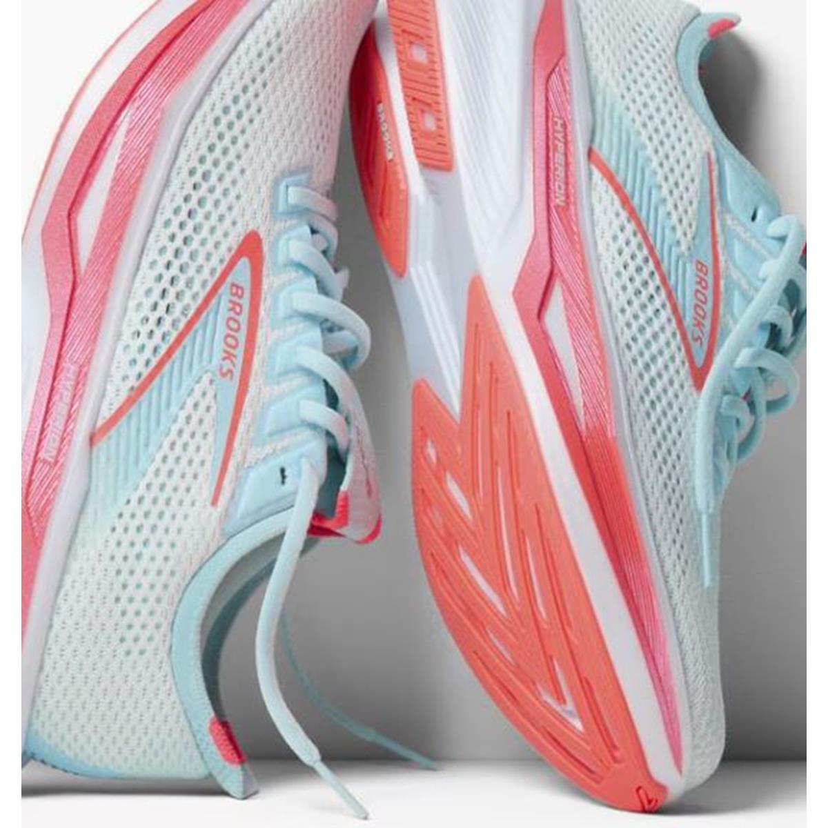 Brooks Hyperion 3 Women white pink clay atomizer