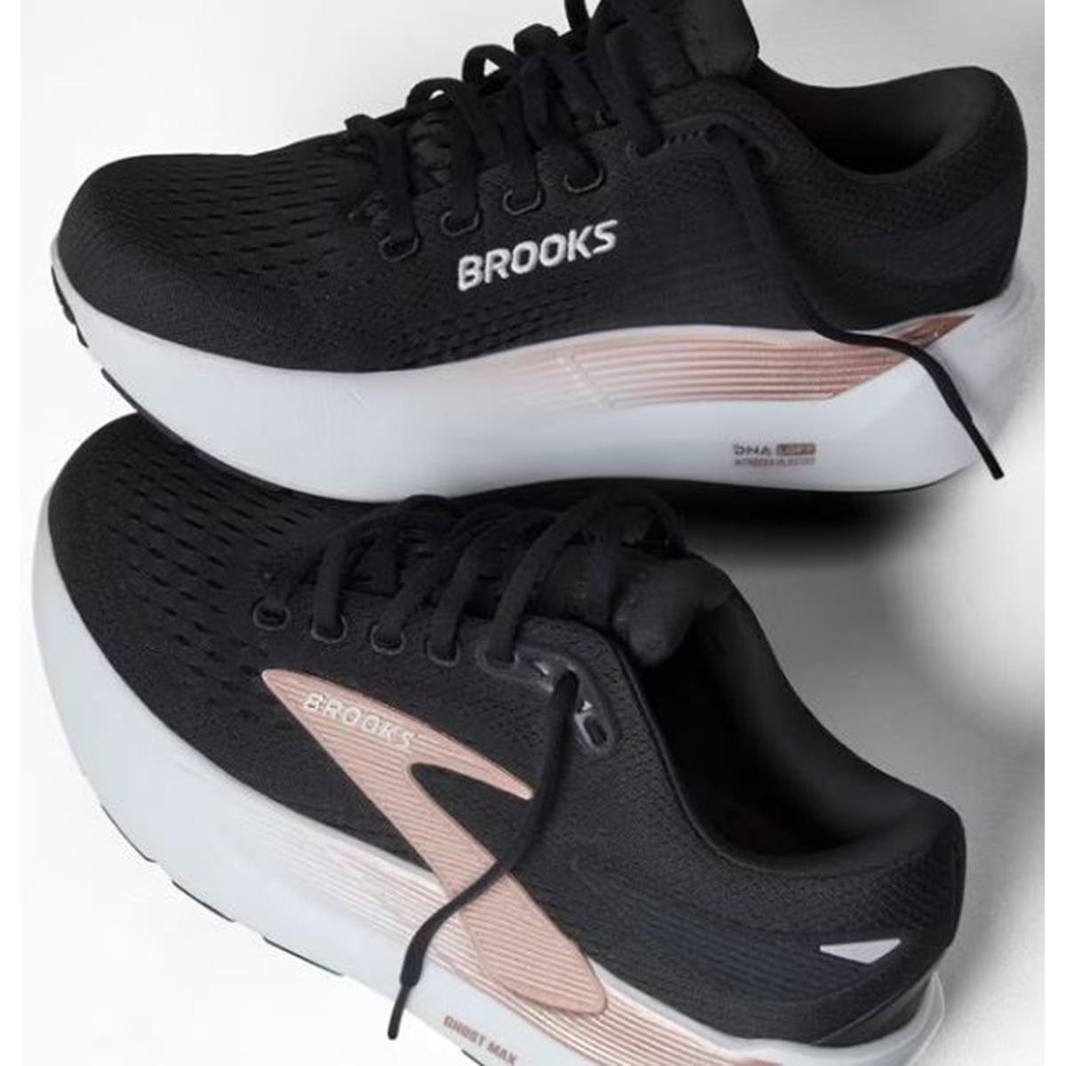 Brooks Ghost Max 3 Women black black rose gold, image 6 of 8