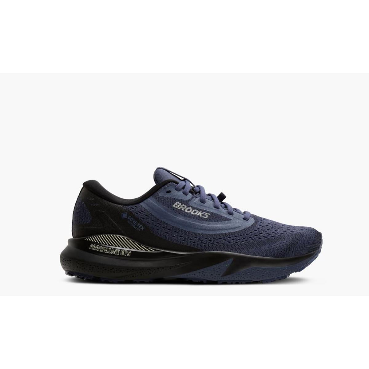 Brooks Adrenaline GTS 24 GTX Herren Laufschuhe Black Nightshadow Coconut