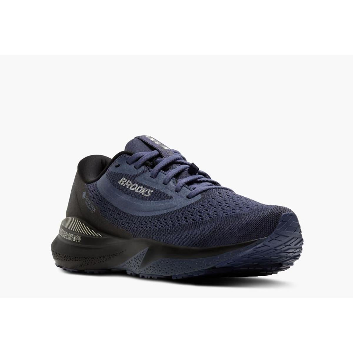 Brooks Adrenaline GTS 24 GTX Herren Laufschuhe Black Nightshadow Coconut