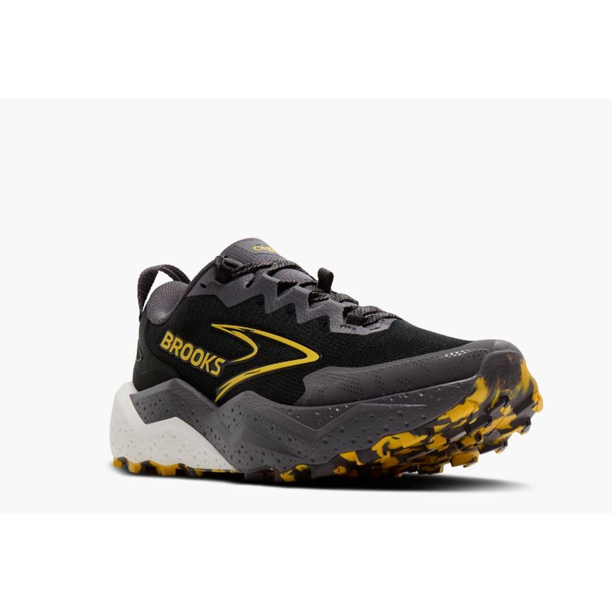 Brooks Caldera 8 Herren Laufschuhe Black Rabbit Zest, image 2 of 6