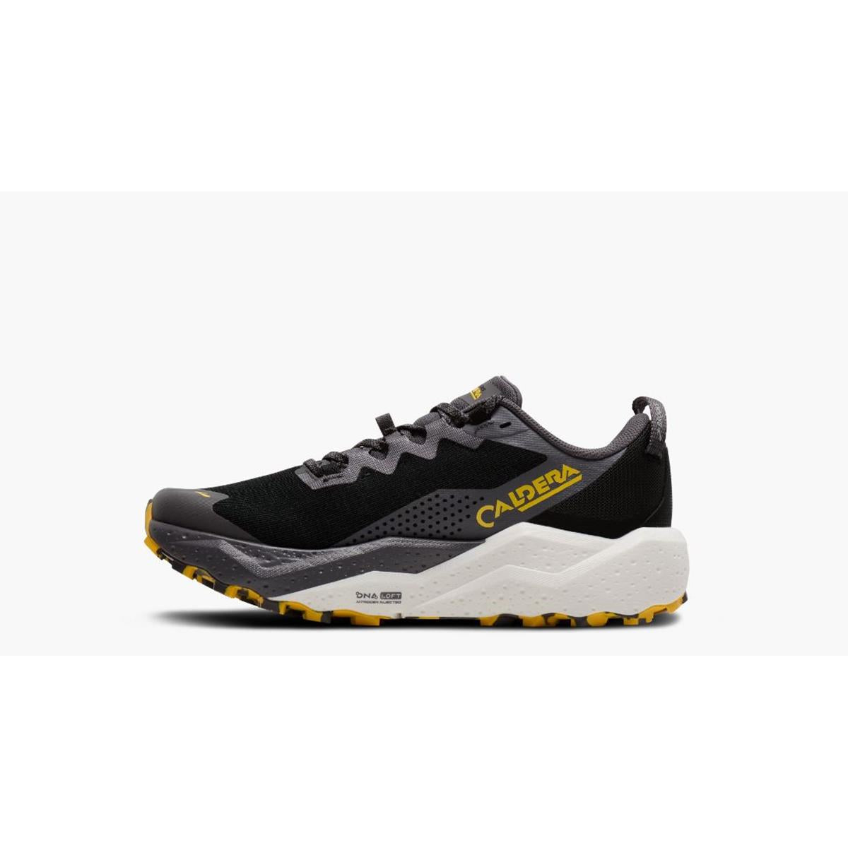 Brooks Caldera 8 Herren Laufschuhe Black Rabbit Zest