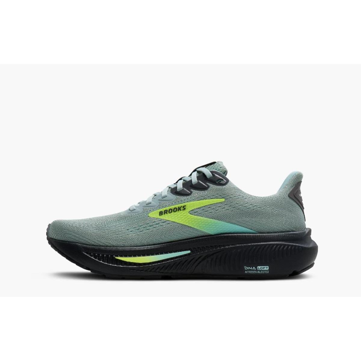 Brooks Ghost 17 Men gray mist yucca nightlife