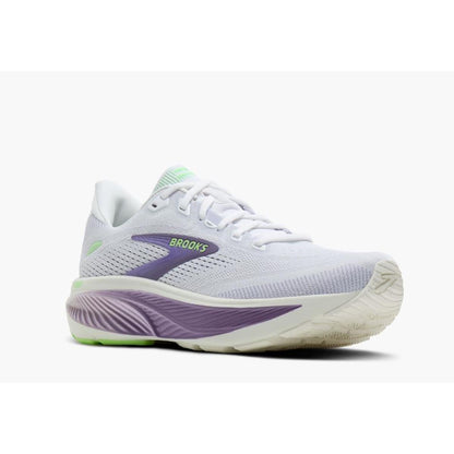 Brooks Ghost 18 Women white purple hebe green