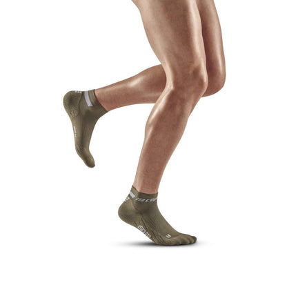 Bild 1 CEP the run compression low cut socks men olive