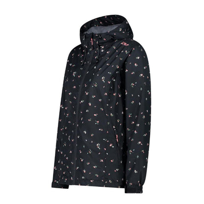 CMP Sport Woman Jacket Fix Hood anthracite orchidea