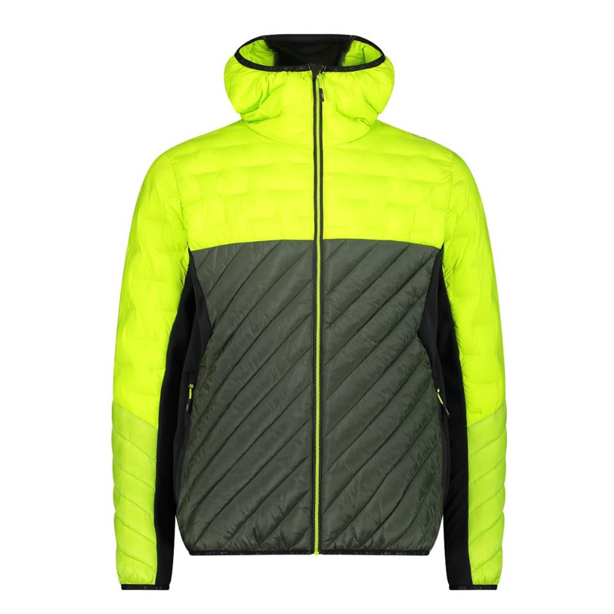 CMP Man Jacket Hybrid Fix Hood Herren Isolationsjacke