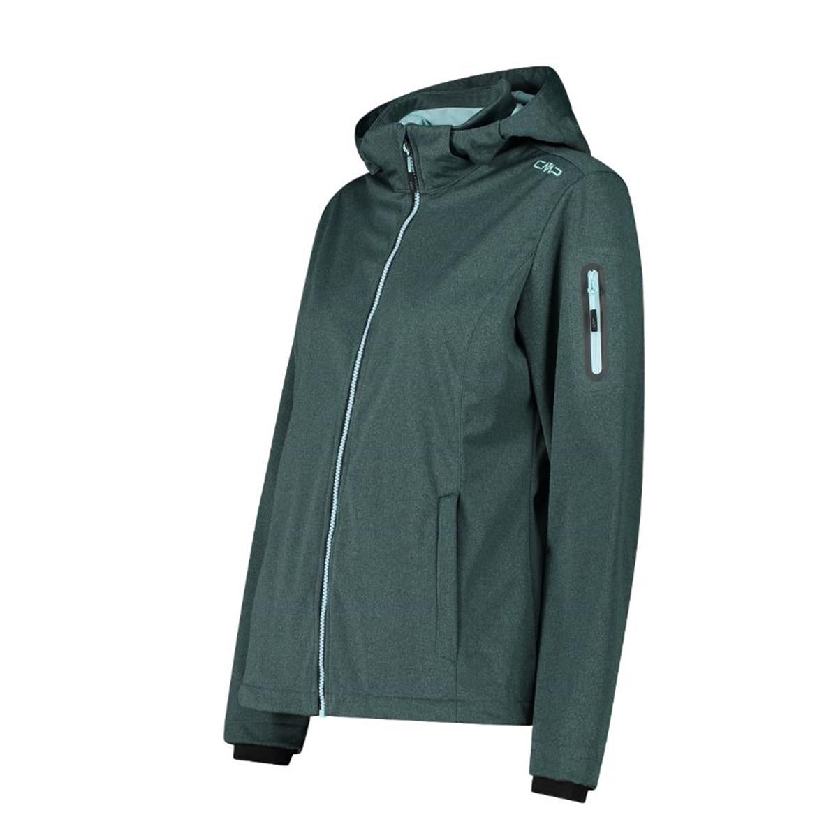 CMP Sport Woman Jacket Zip Hood darker agave mel