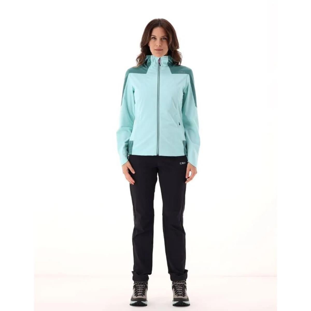 CMP Sport Woman Jacket Fix Hood opale