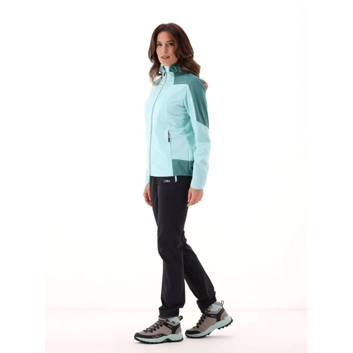 CMP Sport Woman Jacket Fix Hood opale