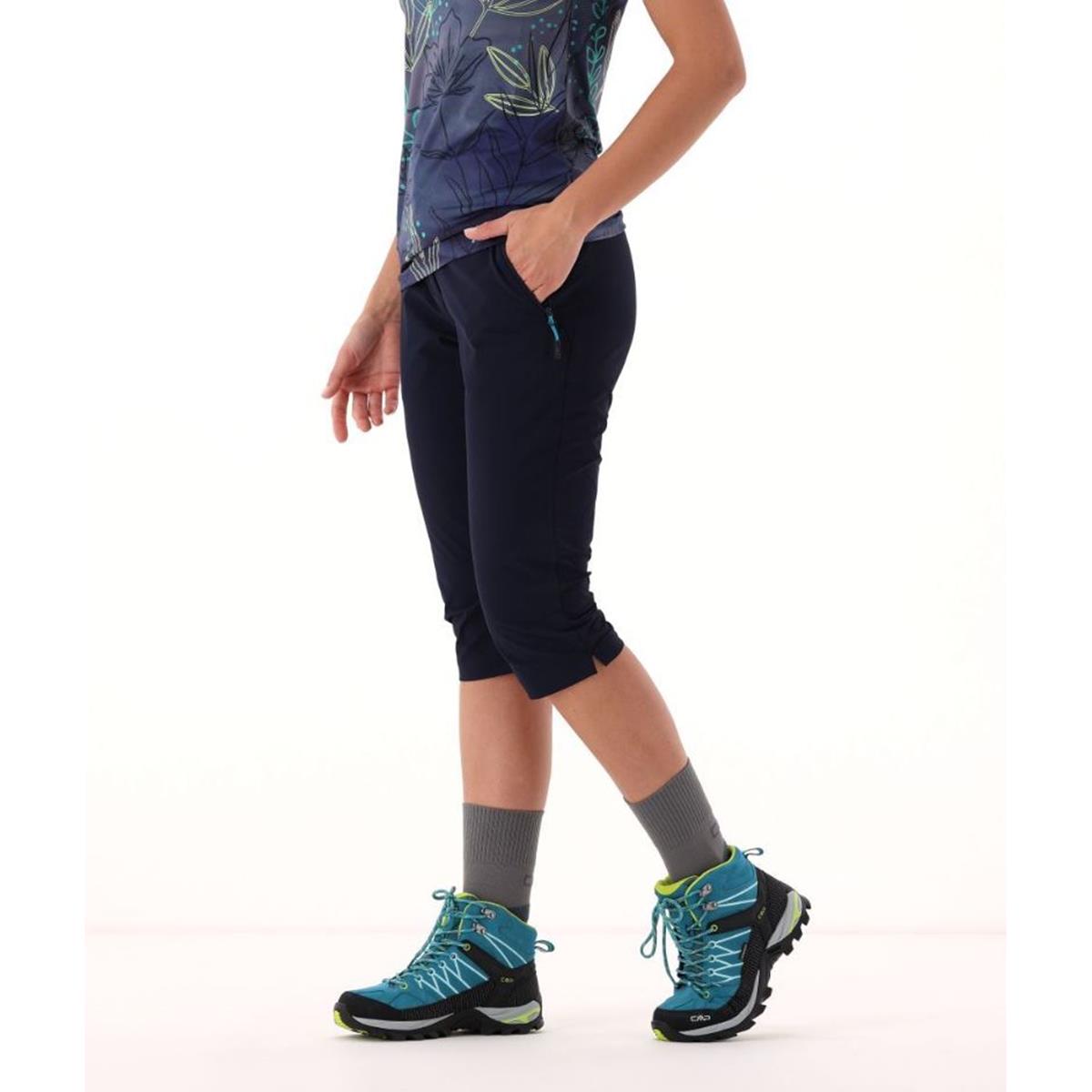 CMP Woman Capri Pants antracite Damen 3/4 Trekkinghose