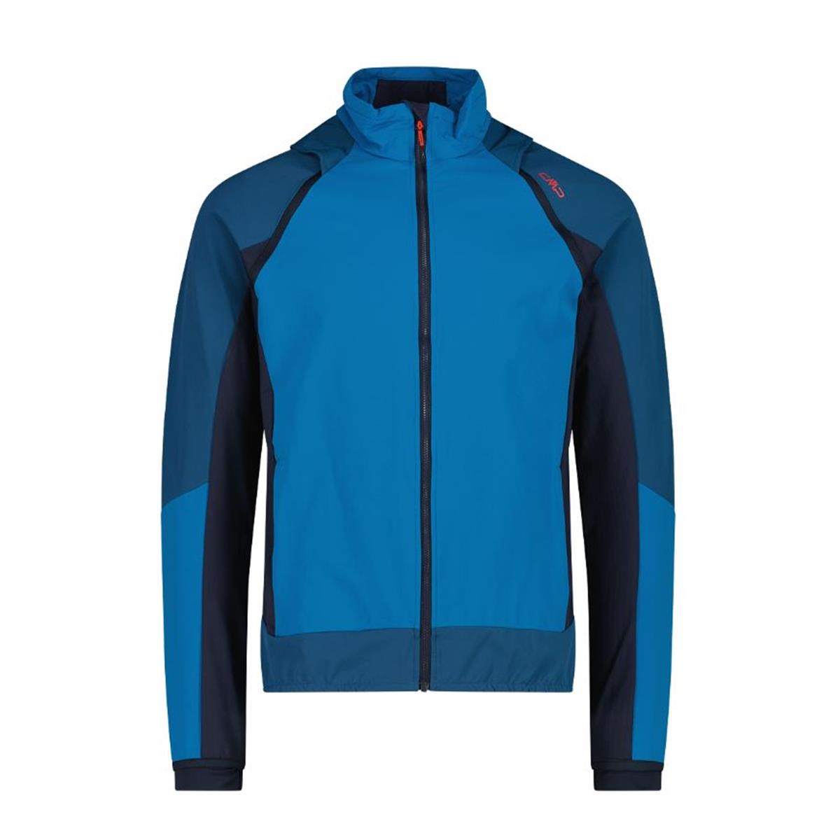 CMP Man Hybrid Jacket with detachable sleeves pacific