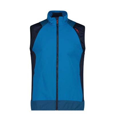 CMP Man Hybrid Jacket with detachable sleeves pacific