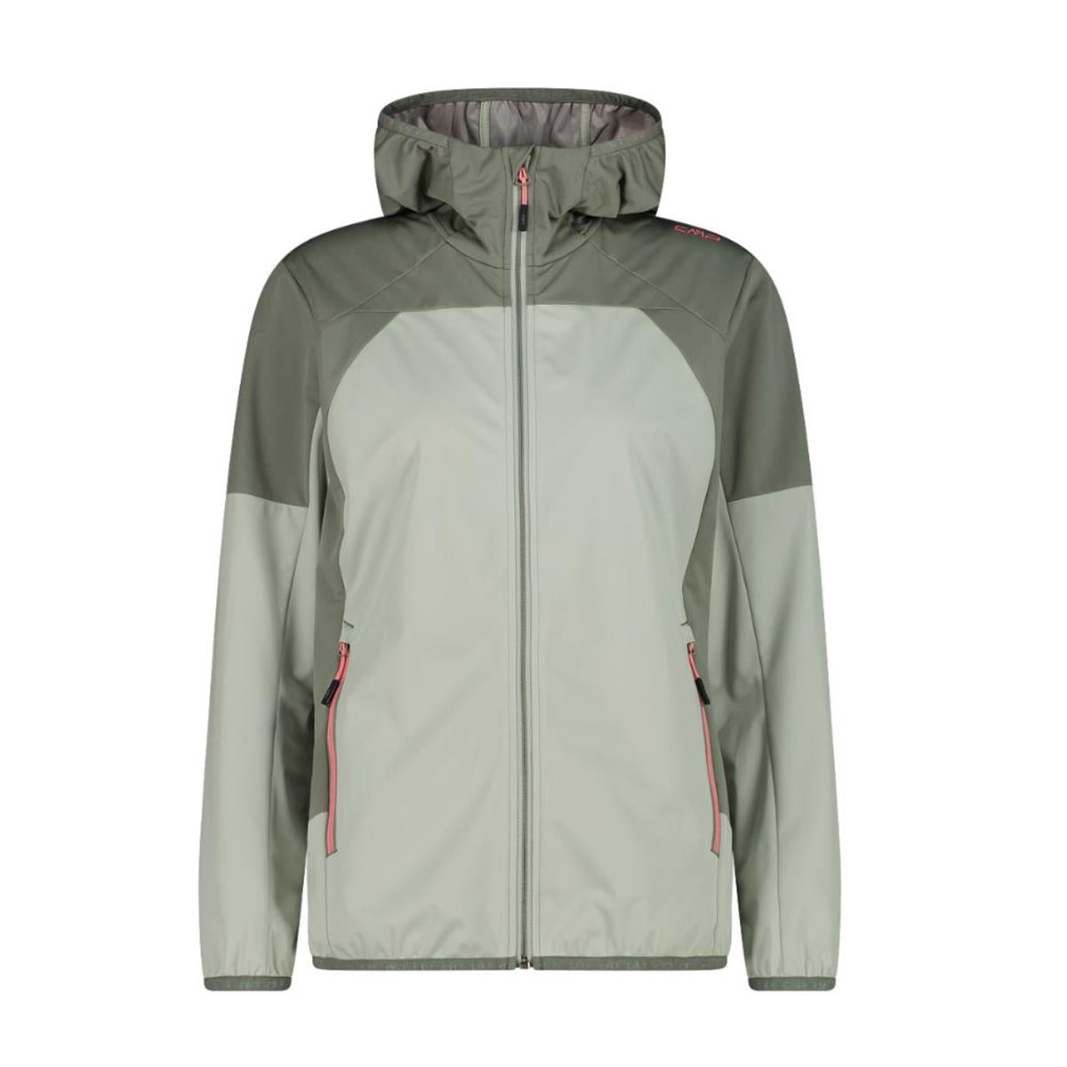 CMP Woman Jacket Fix Hood pistacchio Damen Softshelljacke