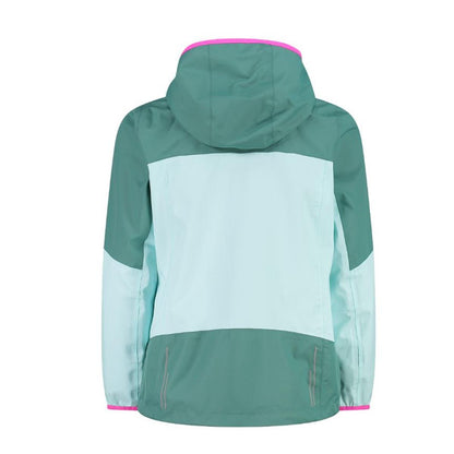 CMP Sport Girl Shell Jacket Fix Hood agave